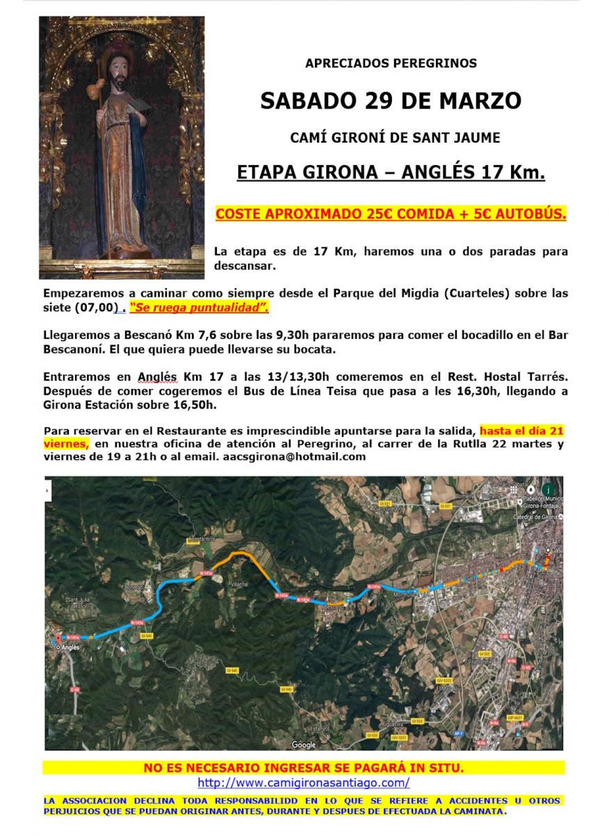 Etapa Girona Anglès